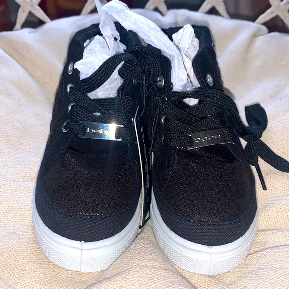 bebe Other - Bebe Sport Black High Tops